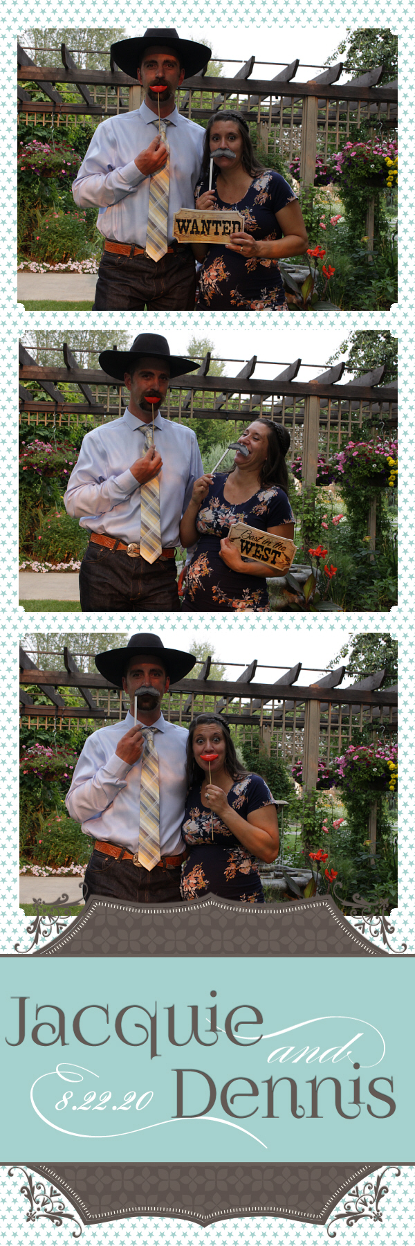 Jacquie & Dennis’ Wedding | View more photos from the event at gallery.photoboothbillings.com/u/PhotoBoothBillings/Jacquie-Dennis’-Wedding